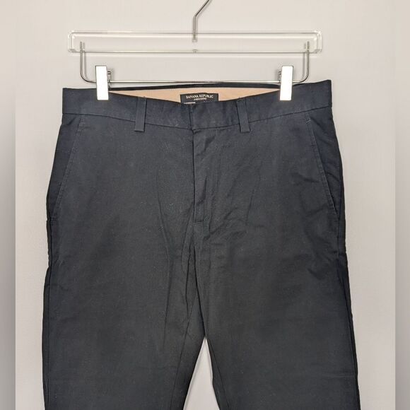 Banana Republic Men's Black Chinos Pants 30x32 - Picture 6 of 7
